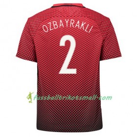 Fußballtrikots Türkei SENER OZBAYRAKLI Heimtrikotsatz Euro 2016