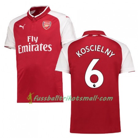 Fußballtrikots Arsenal KOSCIELNY 6 2017-2018 Kurzarm Heimtrikotsatz kaufen