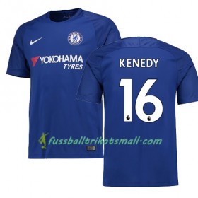 Fußballtrikots Chelsea KENEDY 16 2017-2018 Kurzarm Heimtrikotsatz kaufen
