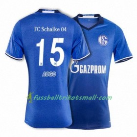 Fußballtrikots FC Schalke 04 AOGO 15 2017-2018 Kurzarm Heimtrikotsatz kaufen