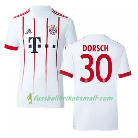 Fußballtrikots FC Bayern München DORSCH 30 2017-2018 Kurzarm Ausweichtrikot kaufen