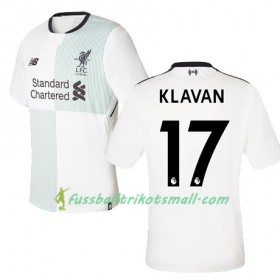 Fußballtrikots Liverpool KLAVAN 17 2017-2018 Kurzarm Auswärts-trikot kaufen