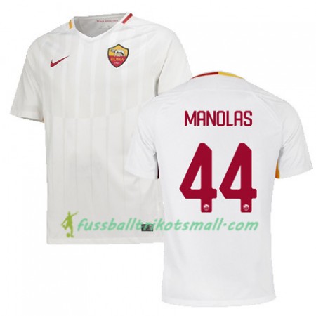 Fußballtrikots AS Rom MANOLAS 44 2017-2018 Kurzarm Auswärts-trikot kaufen