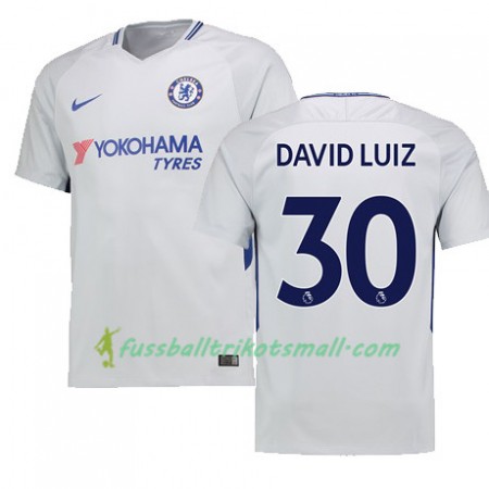 Fußballtrikots Chelsea DAVID LUIZ 30 2017-2018 Kurzarm Auswärts-trikot kaufen