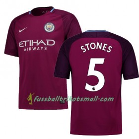 Fußballtrikots Manchester City STONES 5 2017-2018 Kurzarm Auswärts-trikot kaufen