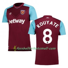 Fußballtrikots West Ham United KOUYATE 2017-2018 Kurzarm Heimtrikotsatz kaufen
