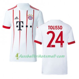 Fußballtrikots FC Bayern München TOLISSO 24 2017-2018 Kurzarm Ausweichtrikot kaufen