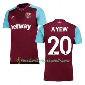 Fußballtrikots West Ham United A AYEW 2017-2018 Kurzarm Heimtrikotsatz kaufen