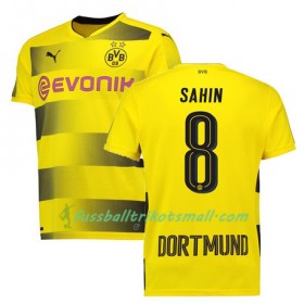 Fußballtrikots Borussia Dortmund SAHIN 8 2017-2018 Kurzarm Heimtrikotsatz kaufen
