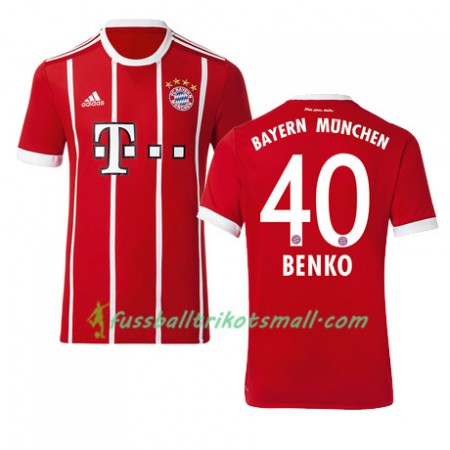 Fußballtrikots FC Bayern München BENKO 40 2017-2018 Kurzarm Heimtrikotsatz kaufen