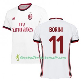 Fußballtrikots AC Mailand BORINI 11 2017-2018 Kurzarm Auswärts-trikot kaufen