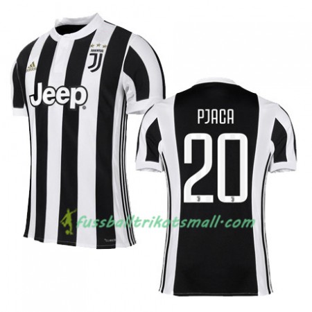 Fußballtrikots Juventus Turin PJACA 20 2017-2018 Kurzarm Heimtrikotsatz kaufen
