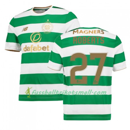 Fußballtrikots Celtic Glasgow PATRICK ROBERTS 2017-2018 Kurzarm Heimtrikotsatz kaufen
