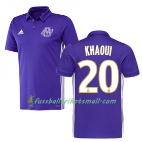 Fußballtrikots Olympique Marseille SAIF EDDINE KHAOUI 20 2017-2018 Kurzarm Ausweichtrikot kaufen