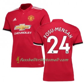 Fußballtrikots Manchester United FOSU MENSAH 24 2017-2018 Kurzarm Heimtrikotsatz kaufen