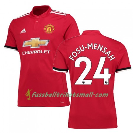 Fußballtrikots Manchester United FOSU MENSAH 24 2017-2018 Kurzarm Heimtrikotsatz kaufen