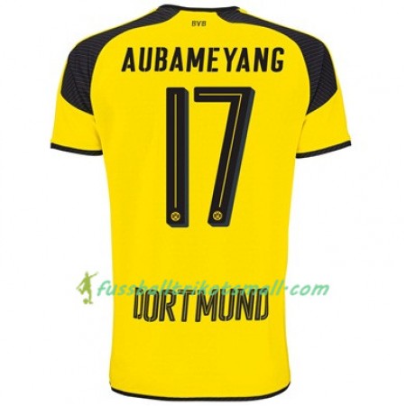 Fußballtrikots Borussia Dortmund AUBAMEYANG 17 2017-2018 Kurzarm Ausweichtrikot kaufen