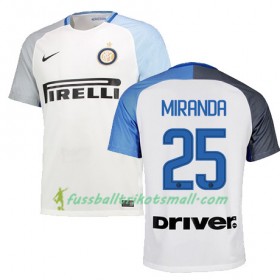Fußballtrikots Inter Mailand MIRANDA 25 2017-2018 Kurzarm Auswärts-trikot kaufen