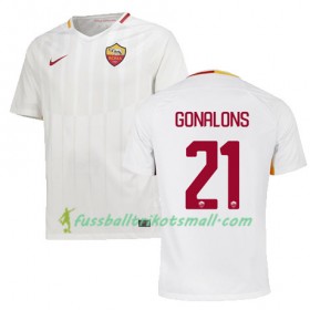 Fußballtrikots AS Rom GONALONS 21 2017-2018 Kurzarm Auswärts-trikot kaufen
