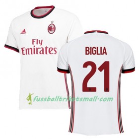 Fußballtrikots AC Mailand BIGLIA 21 2017-2018 Kurzarm Auswärts-trikot kaufen