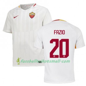 Fußballtrikots AS Rom FAZIO 20 2017-2018 Kurzarm Auswärts-trikot kaufen