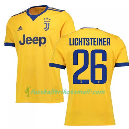 Fußballtrikots Juventus Turin LICHTSTEINER 26 2017-2018 Kurzarm Auswärts-trikot kaufen