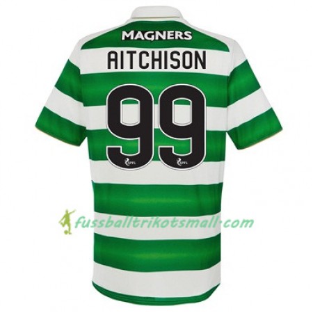 Fußballtrikots Celtic Glasgow ACK AITCHISON 2017-2018 Kurzarm Heimtrikotsatz kaufen