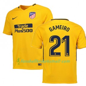 Fußballtrikots Atlético Madrid GAMEIRO 21 2017-2018 Kurzarm Auswärts-trikot kaufen