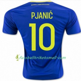 Fußballtrikots Bosnien und Herzegowina PJANIC 2016-2017 Kurzarm Heimtrikotsatz kaufen
