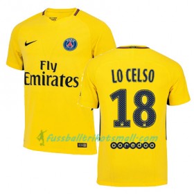 Fußballtrikots PSG Giovani Lo Celso 18 2017-2018 Kurzarm Auswärts-trikot kaufen