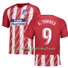 Fußballtrikots Atlético Madrid F TORRES 9 2017-2018 Kurzarm Heimtrikotsatz kaufen