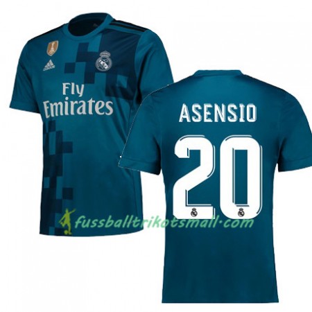 Fußballtrikots Real Madrid Asensio 20 2017-2018 Kurzarm Ausweichtrikot kaufen