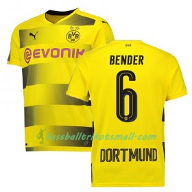 Fußballtrikots Borussia Dortmund BENDER 6 2017-2018 Kurzarm Heimtrikotsatz kaufen