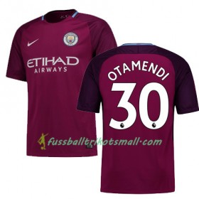 Fußballtrikots Manchester City OTAMENDI 30 2017-2018 Kurzarm Auswärts-trikot kaufen