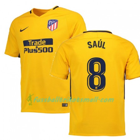 Fußballtrikots Atlético Madrid SAUL 8 2017-2018 Kurzarm Auswärts-trikot kaufen