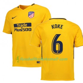 Fußballtrikots Atlético Madrid KOKE 6 2017-2018 Kurzarm Auswärts-trikot kaufen