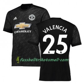 Fußballtrikots Manchester United VALENCIA 25 2017-2018 Kurzarm Auswärts-trikot kaufen