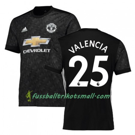 Fußballtrikots Manchester United VALENCIA 25 2017-2018 Kurzarm Auswärts-trikot kaufen