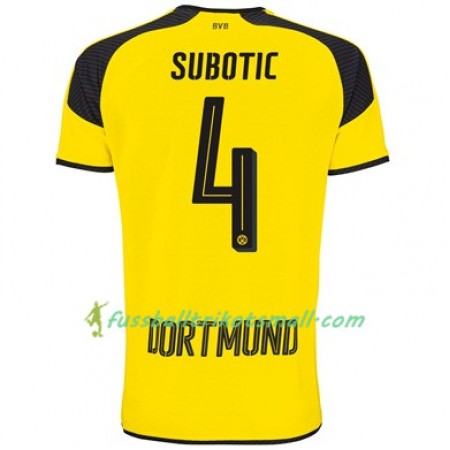 Fußballtrikots Borussia Dortmund SUBOTIC 4 2017-2018 Kurzarm Ausweichtrikot kaufen
