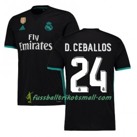 Fußballtrikots Real Madrid DANI CEBALLOS 24 2017-2018 Kurzarm Auswärts-trikot kaufen