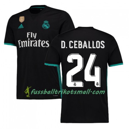 Fußballtrikots Real Madrid DANI CEBALLOS 24 2017-2018 Kurzarm Auswärts-trikot kaufen