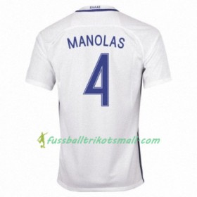 Fußballtrikots Griechenland KOSTAS MANOLAS 2016-2017 Kurzarm Heimtrikotsatz kaufen
