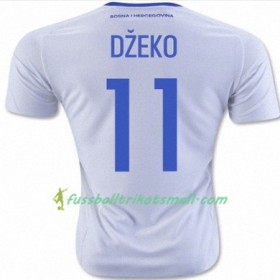 Fußballtrikots Bosnien und Herzegowina DZEKO 2016-2017 Kurzarm Auswärts-trikot kaufen
