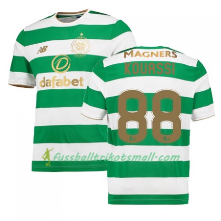 Fußballtrikots Celtic Glasgow Eboue Kouassi 2017-2018 Kurzarm Heimtrikotsatz kaufen
