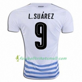 Fußballtrikots Uruguay LUIS SUAREZ 2016-2017 Kurzarm Auswärts-trikot kaufen