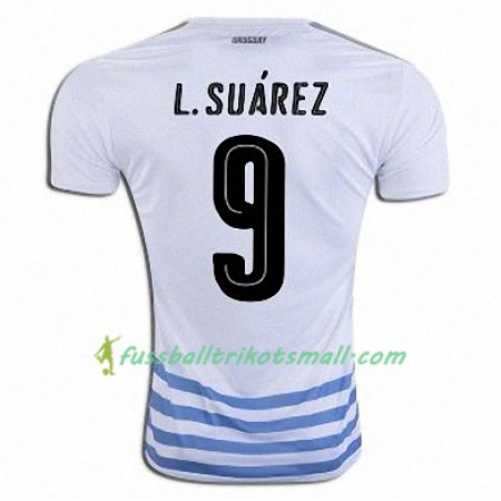 Fußballtrikots Uruguay LUIS SUAREZ 2016-2017 Kurzarm Auswärts-trikot kaufen