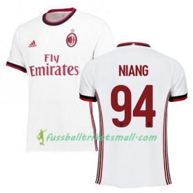Fußballtrikots AC Mailand NIANG 94 2017-2018 Kurzarm Auswärts-trikot kaufen