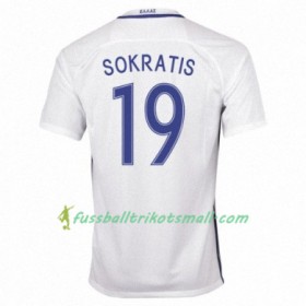 Fußballtrikots Griechenland SOKRATIS 2016-2017 Kurzarm Heimtrikotsatz kaufen
