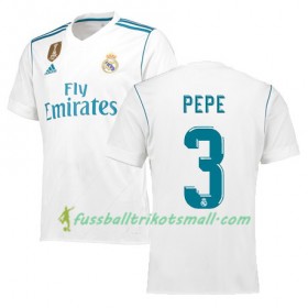 Fußballtrikots Real Madrid PEPE 3 2017-2018 Kurzarm Heimtrikotsatz kaufen