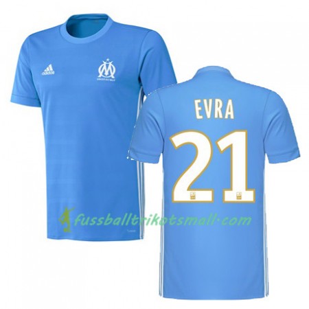Fußballtrikots Olympique Marseille Patrice Evra 21 2017-2018 Kurzarm Auswärts-trikot kaufen